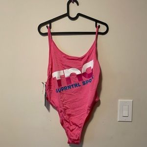 TNA Pink One Piece Swimming Suit